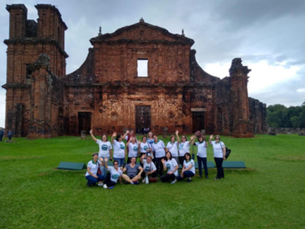 ALUNOS DA UNITI VISITAM AS RUÍNAS DE SÃO MIGUEL DAS MISSÕES- RS