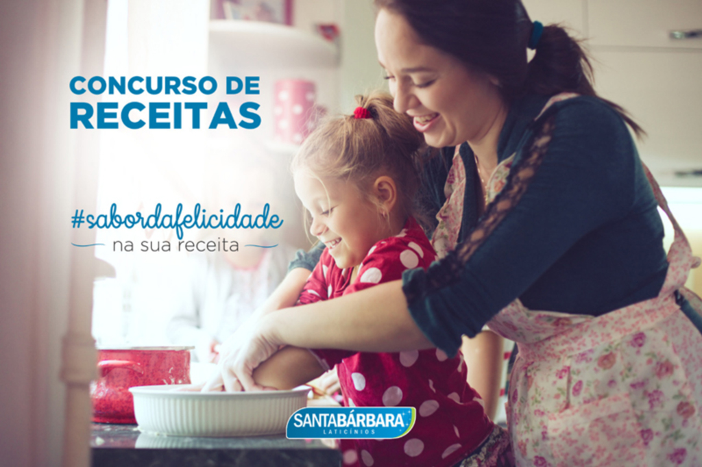 Laticínios Santa Bárbara lança nova campanha e concurso de receitas