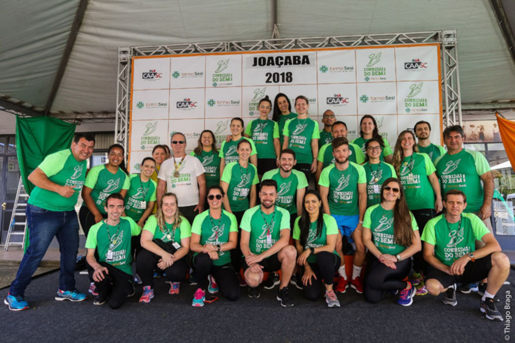 Etapa de Joaçaba da Corrida do Bem reúne cerca de 800 inscritos