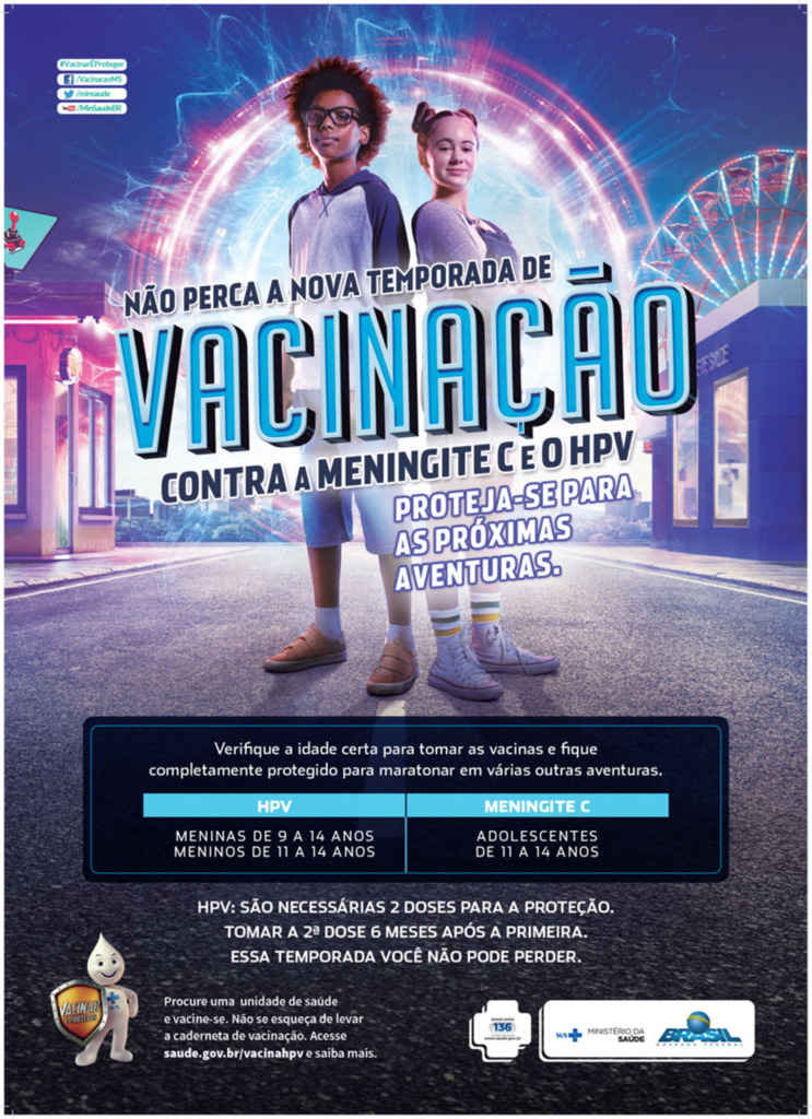 Temporada de vacinação contra o HPV iniciou sexta-feira (05) nas escolas do município