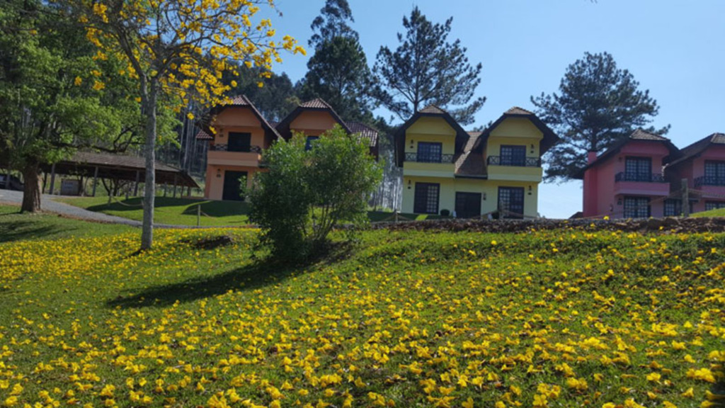 Refúgio para lazer e relaxar no meio oeste catarinense