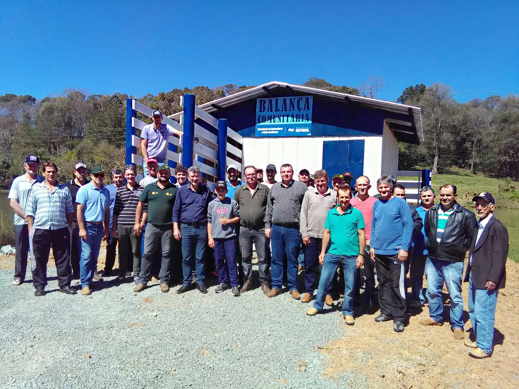 Prefeitura de Capinzal faz a entrega da balança comunitária: