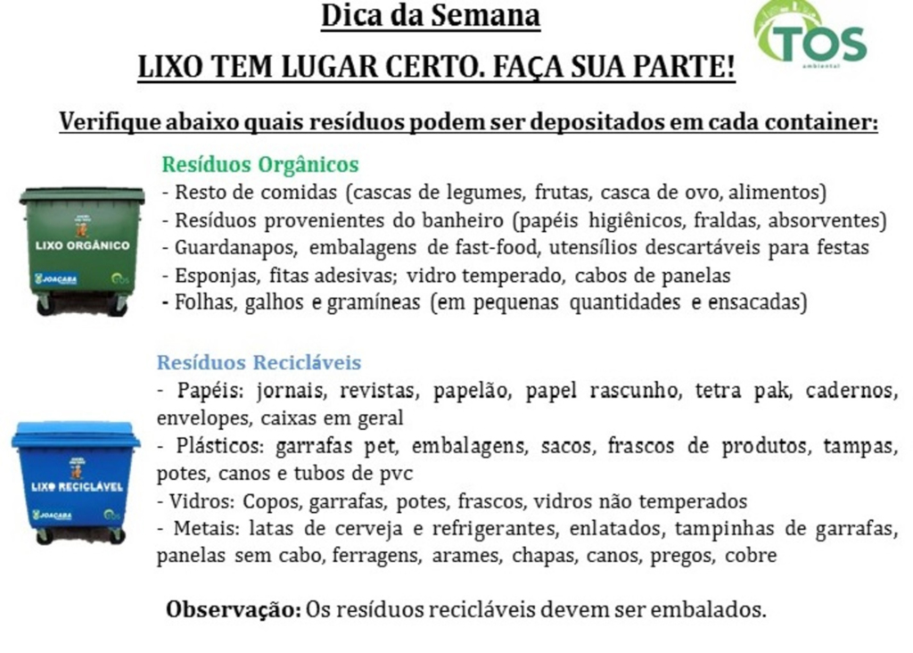 Dica da Semana