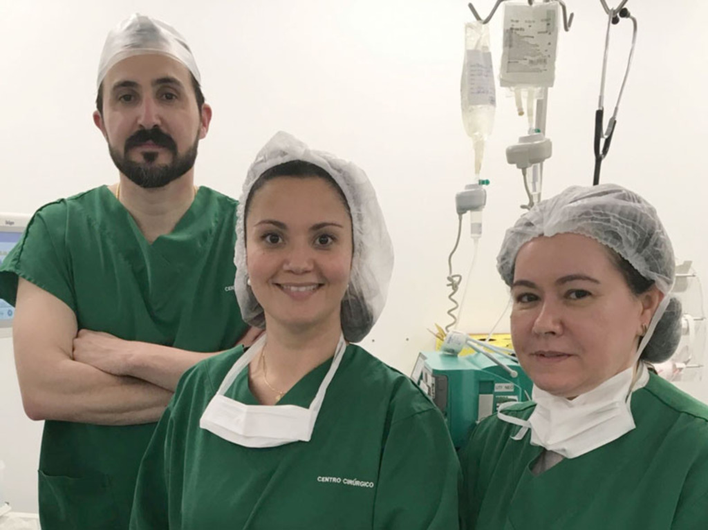  - Dr. Leonardo Lacava Lopes, Dra. Juliana Nunes de Nunes Valentini, Dra. Maria de Fátima Pinetti (crédito Andressa Recchia)