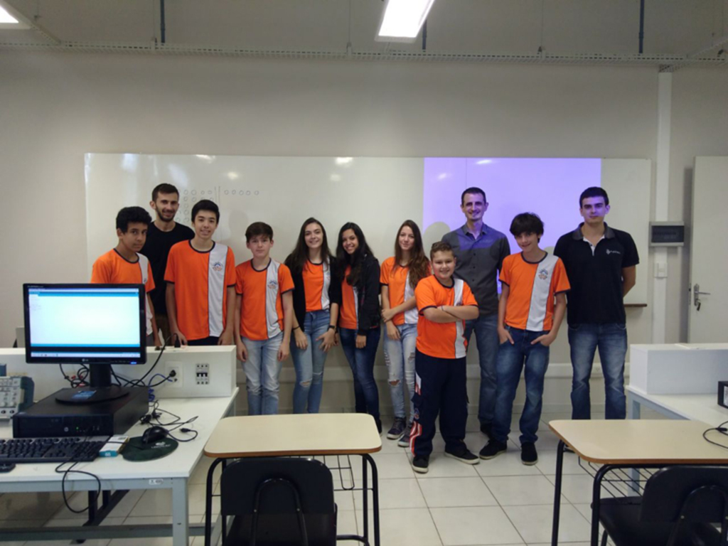  - Projeto envolve alunos da Escola Nelson Pedrini de Joaçaba