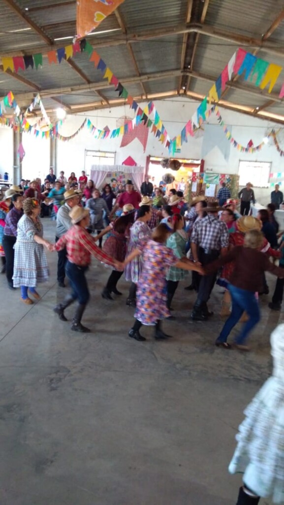 Festa Junina foi tema do encontro de confraternização em Zonalta