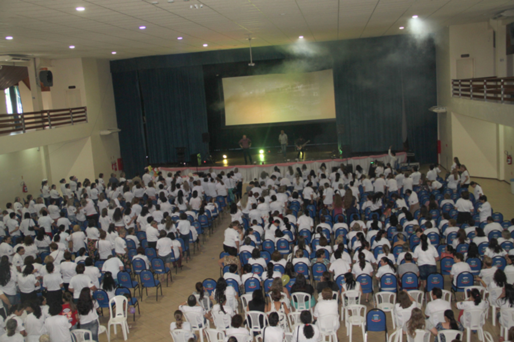  - Todas as participantes receberam camisetas alusivas ao evento