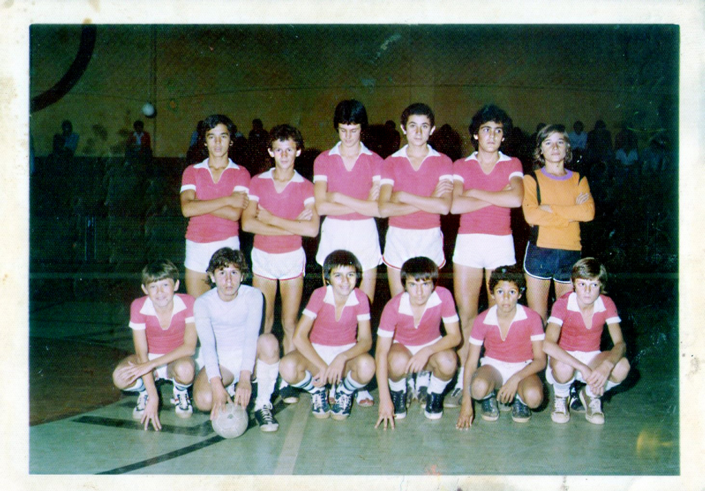  - Registro fotográfico é de janeiro de 1977.