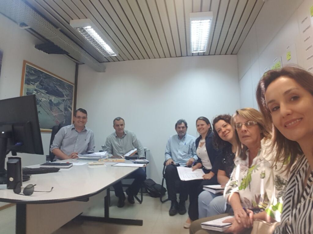  - Reunião contou com a presença de representantes da Prefeitura de Concórdia e do Sebrae/SC.