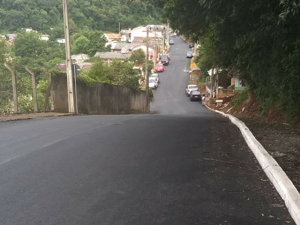 Obras de pavimentação