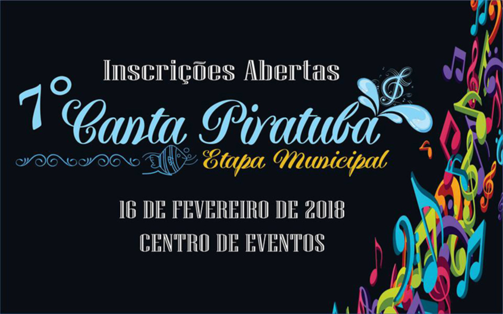 Etapa Municipal do '7º Canta Piratuba' tem 23 inscritos