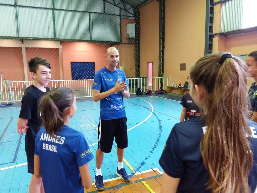 Professor de Joaçaba é convocado como técnico da Seleção Catarinense de Badminton