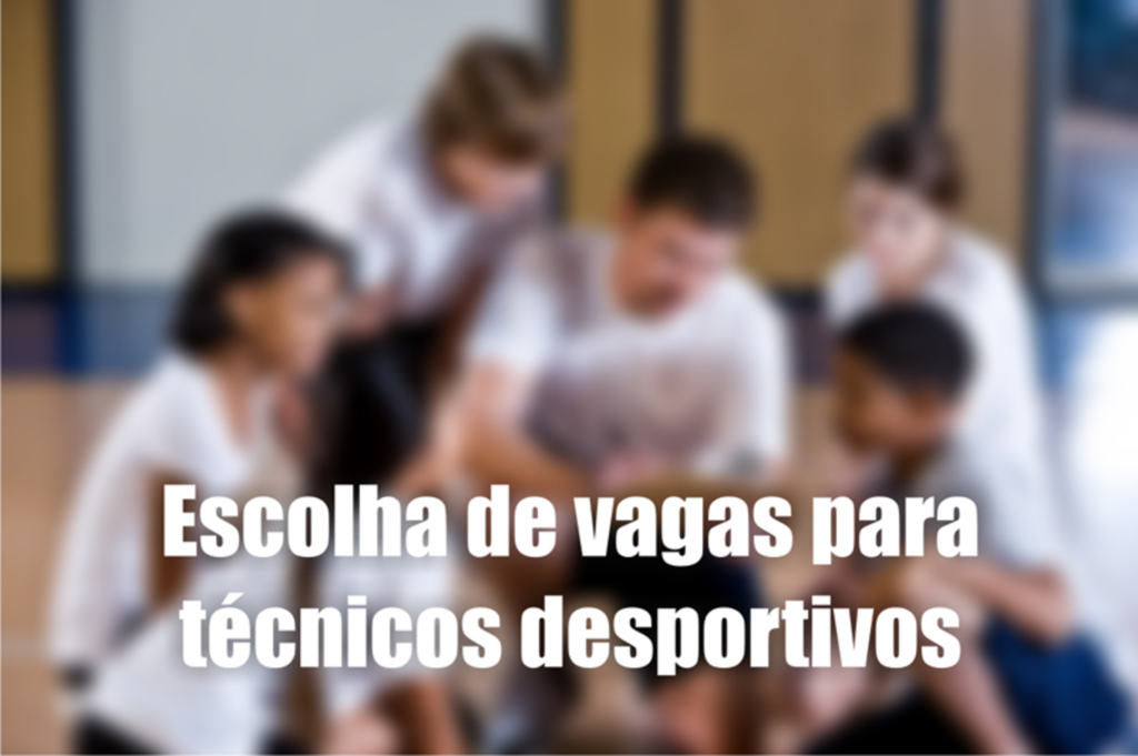 Vagas de técnico desportivo