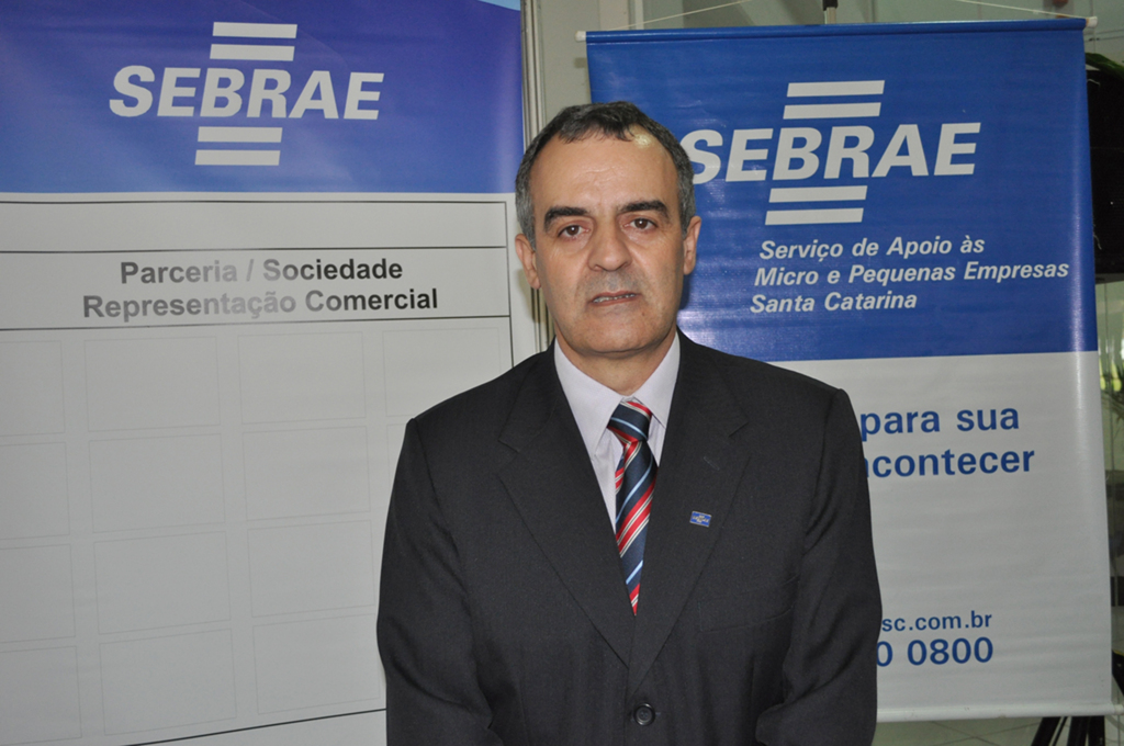  - Coordenador regional oeste do Sebrae/SC, Enio Albérto Parmeggiani