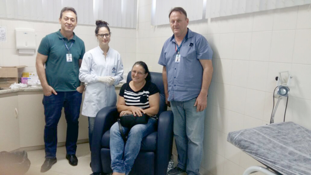 Administração Municipal de Piratuba faz entrega de Prótese Dentaria