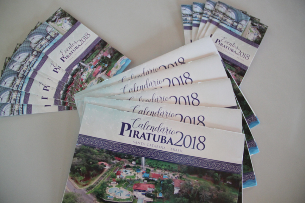 Distribuição dos Calendários de Eventos de Piratuba
