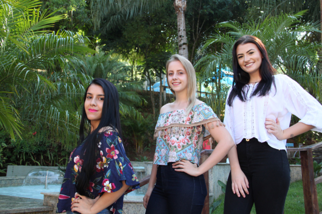 Candidatas a Rainha e princesas do 104º Kerb de Piratuba