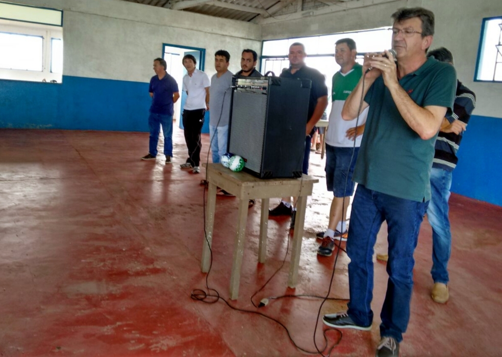 Cancha de bocha de Capitel Santo Antonio foi totalmente revitalizada