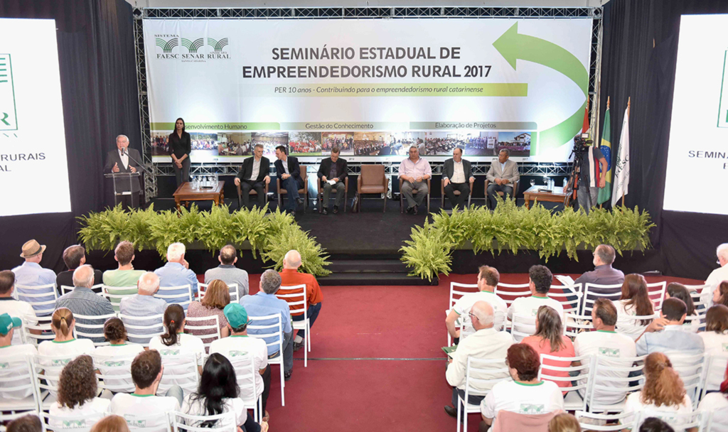  - Seminário Estadual de Empreendedorismo Rural ocorreu no último fim de semana em São José, na Grande Florianópolis