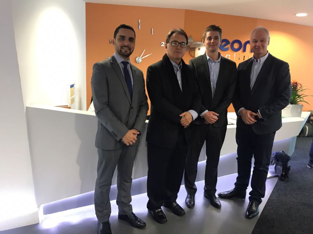  - Equipe da Embratur durante visita a Eon Reality