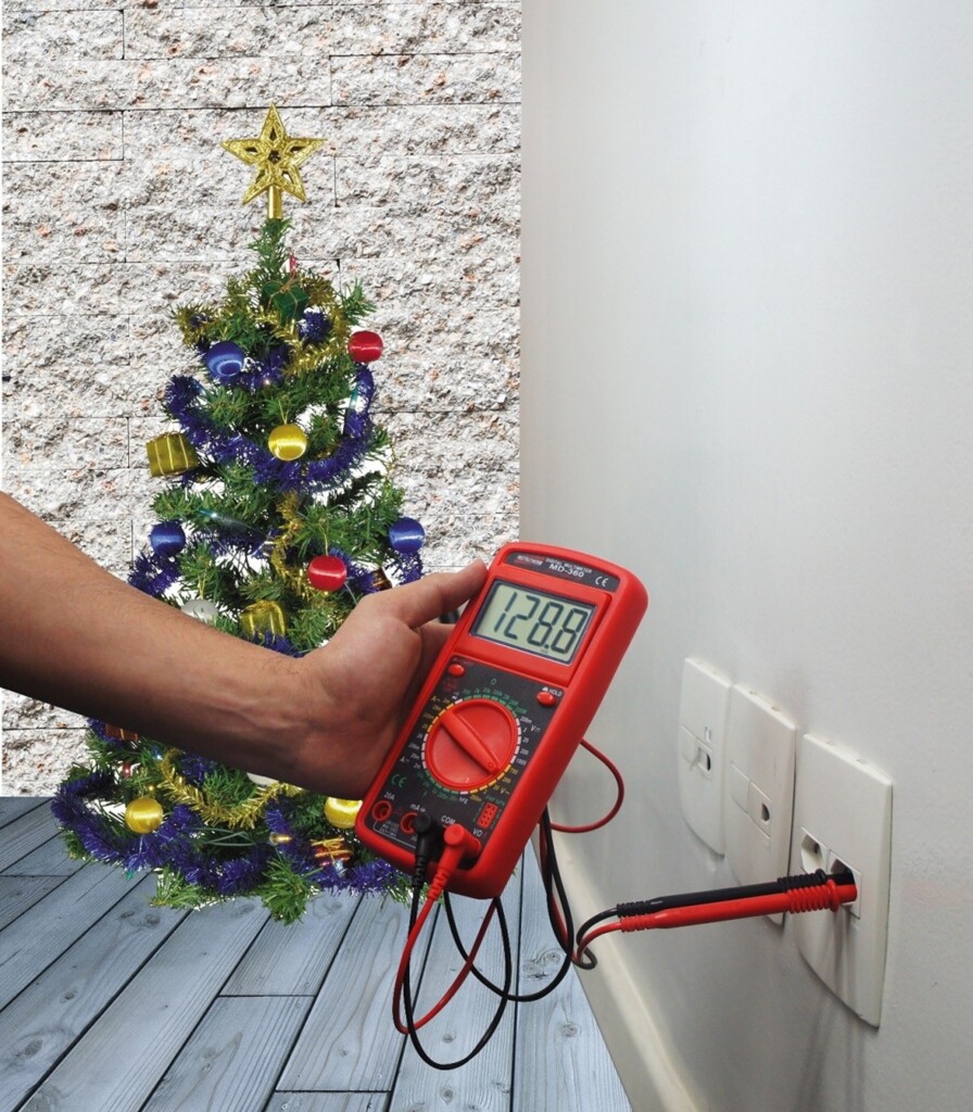 Natal sem choque elétrico e nem incêndio
