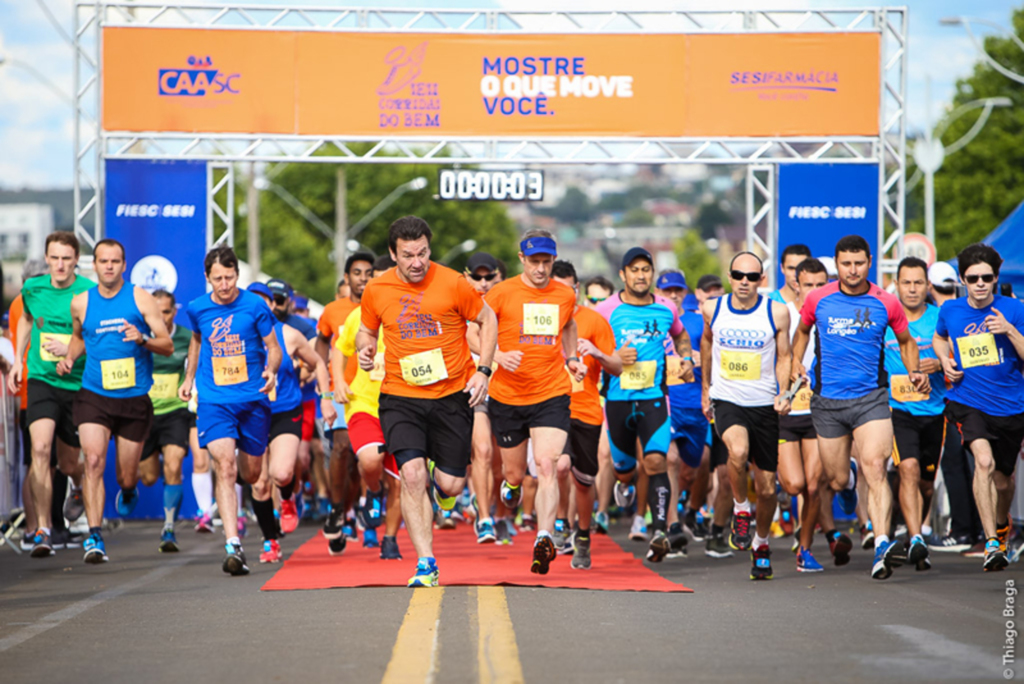 Thiago Braga - Corrida do Bem estimula vida mais ativa e a prática do voluntariado.