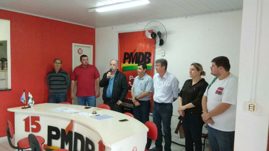 PMDB Capinzal elege seu Diretório e Executiva