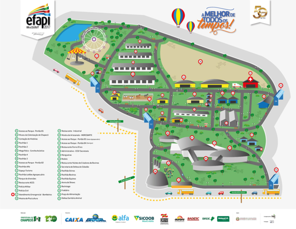  - Mapa da Efapi 2017
