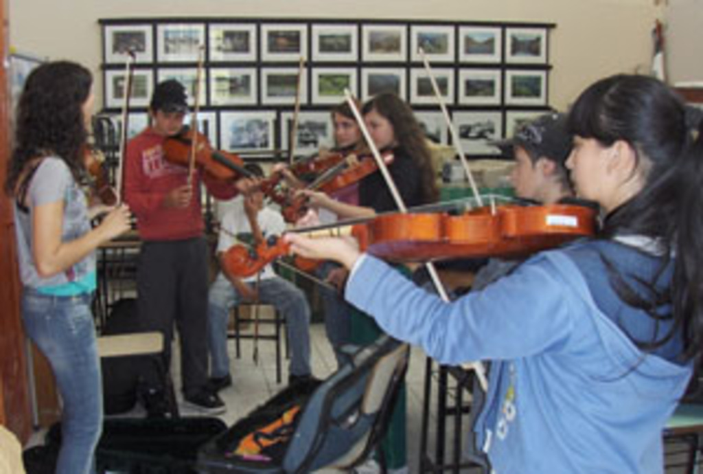 Lançado o projeto 'Música e cidadania'