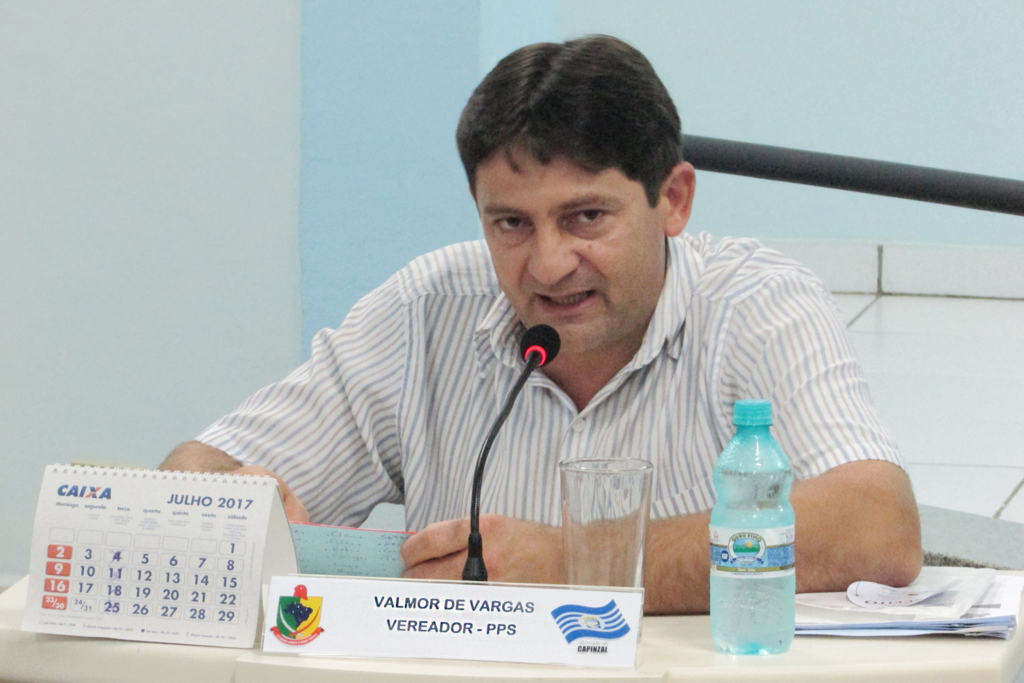  - Vereador de Capinzal (SC), Valmor de Vargas (PPS).