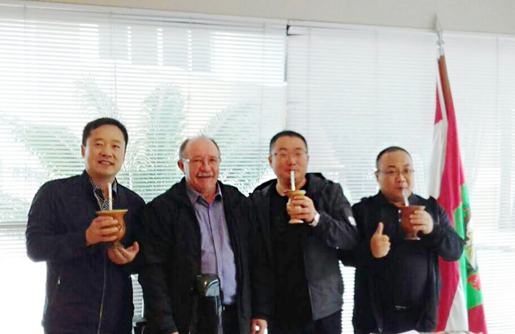 Grupo de investidores chineses visitam a Prefeitura de Joaçaba