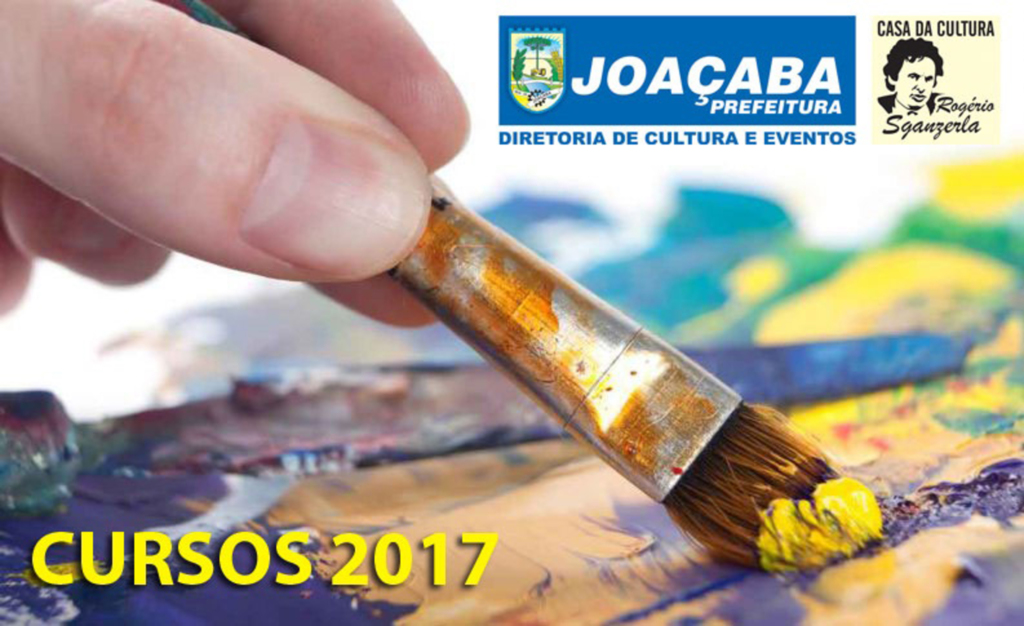 Aberta as inscrições para os cursos na Casa da Cultura Rogério Sganzerla