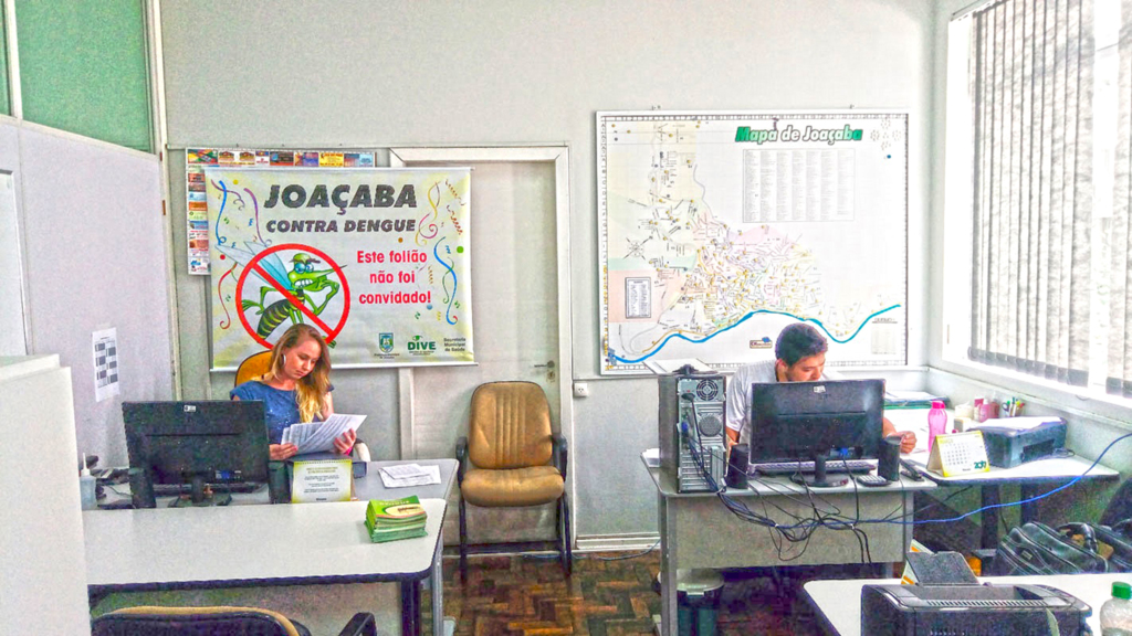 Joaçaba registra focos de mosquito da Dengue na área central do município