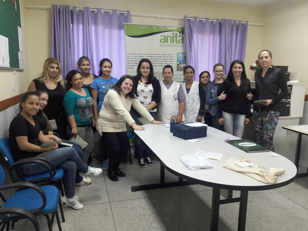 Programa Saúde na Escola realiza atividade com a Educação Infantil em Anita