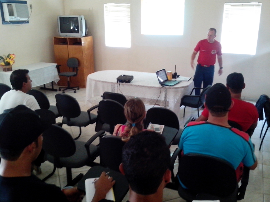 Corpo de Bombeiros realizou aula inaugural do Curso Básico em Anita Garibaldi