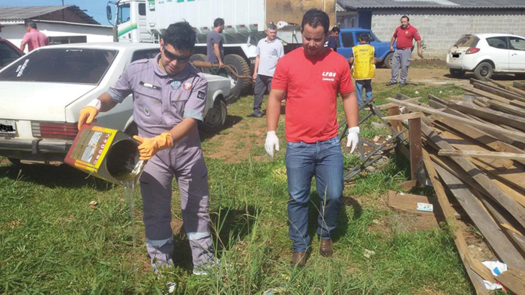 Comunidade cerro-negrense unida no combate à Dengue