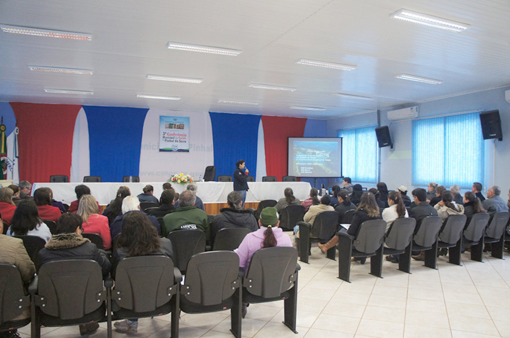 Pinhal da Serra realiza 3ª Conferência Municipal  de Saúde