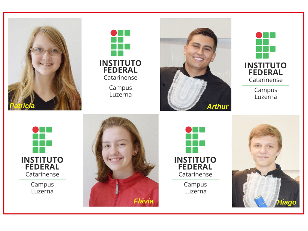  - IFC Campus Luzerna segue com premiações em Olimpíadas do Conhecimento (Divulgação/IFC Luzerna).