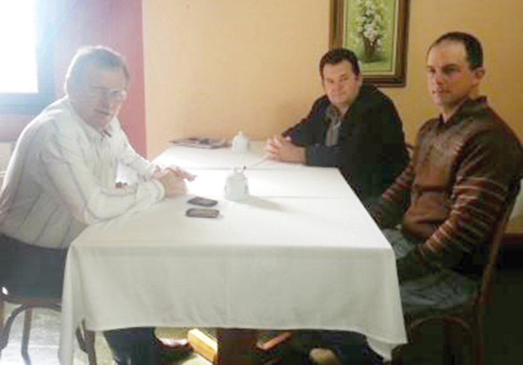 Vice Prefeito de Pinhal da Serra  em Reunião com Secretário de Agricultura Pecuária e Agronegócio do