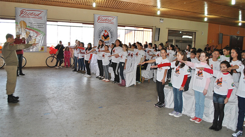 Proerd forma mais 133 estudantes em Campo Belo do Sul