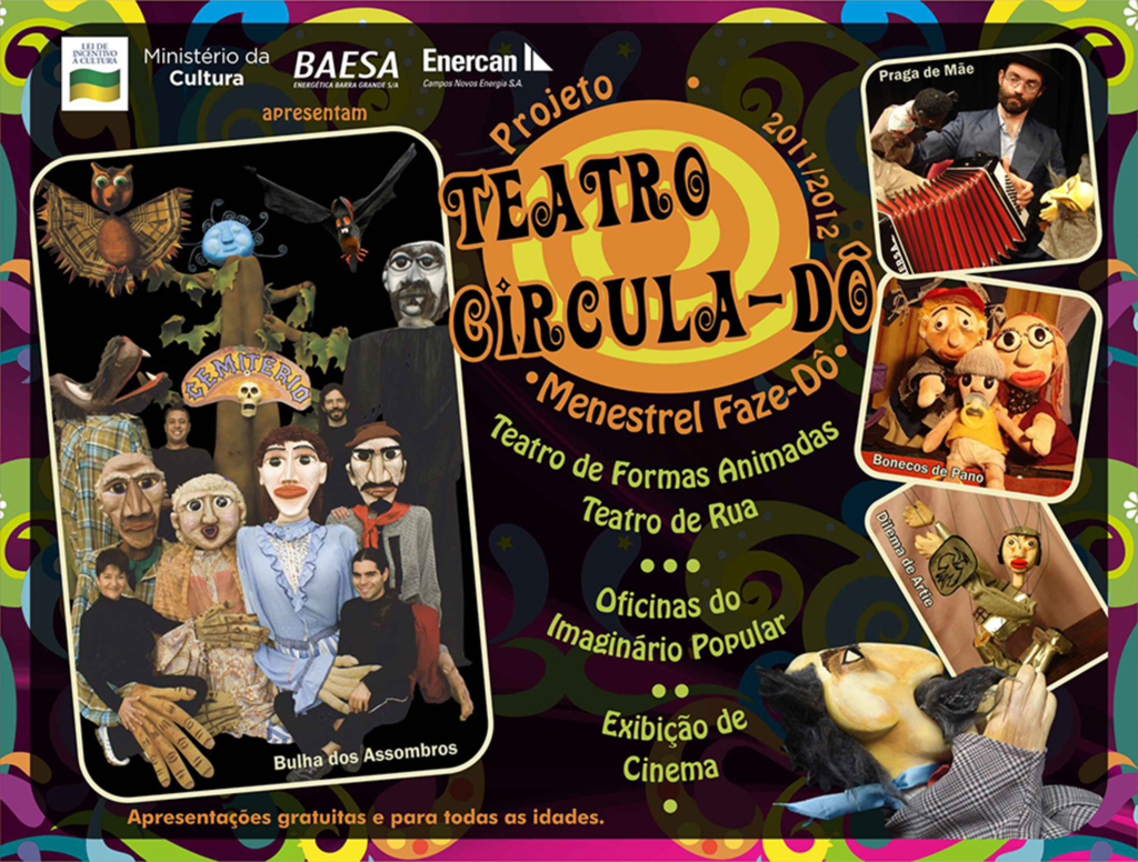 Projeto Menestrel Teatro Circula-Dô retorna à região