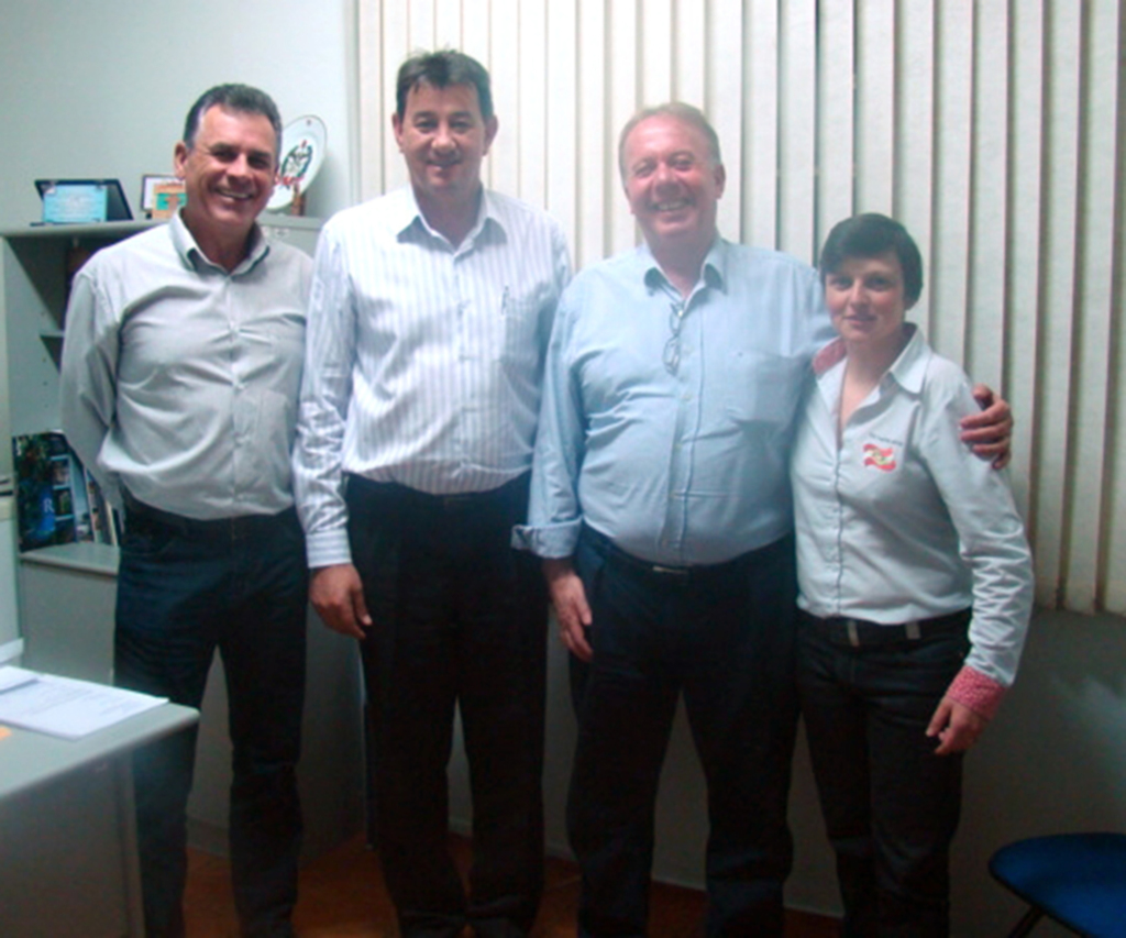 SDR Campos Novos recebe visita do Secretario Adjunto da Infraestrutura Wanderley Agostini