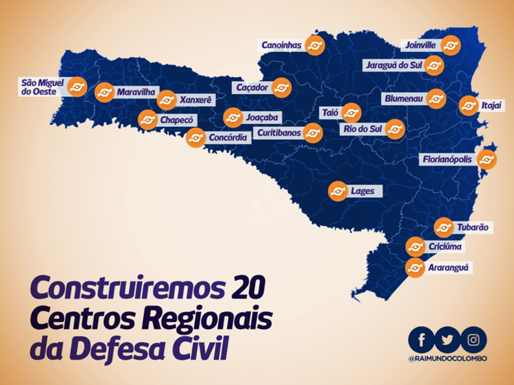 Centro Regional da Defesa Civil será construído em Joaçaba
