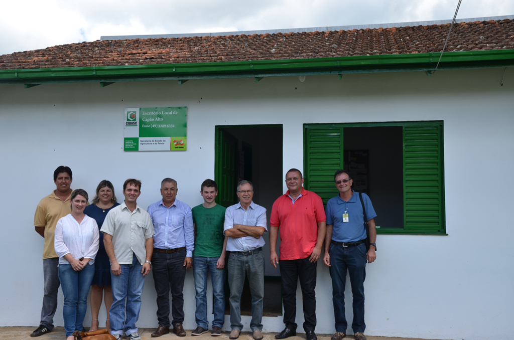 Cidasc de Capão Alto inaugura novas instalações