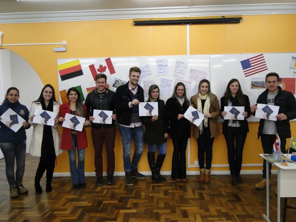 - Intercambistas da Unoesc para o segundo semestre de 2016