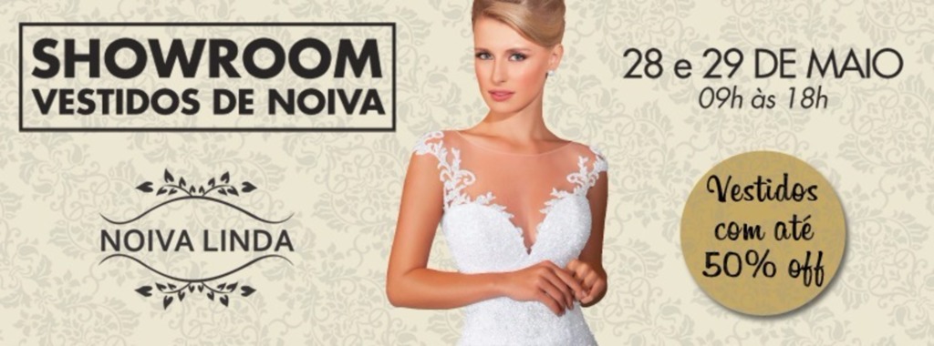  - Showroom será realizado nos dias 28 e 29 de maio, no sábado e domingo, na própria loja.