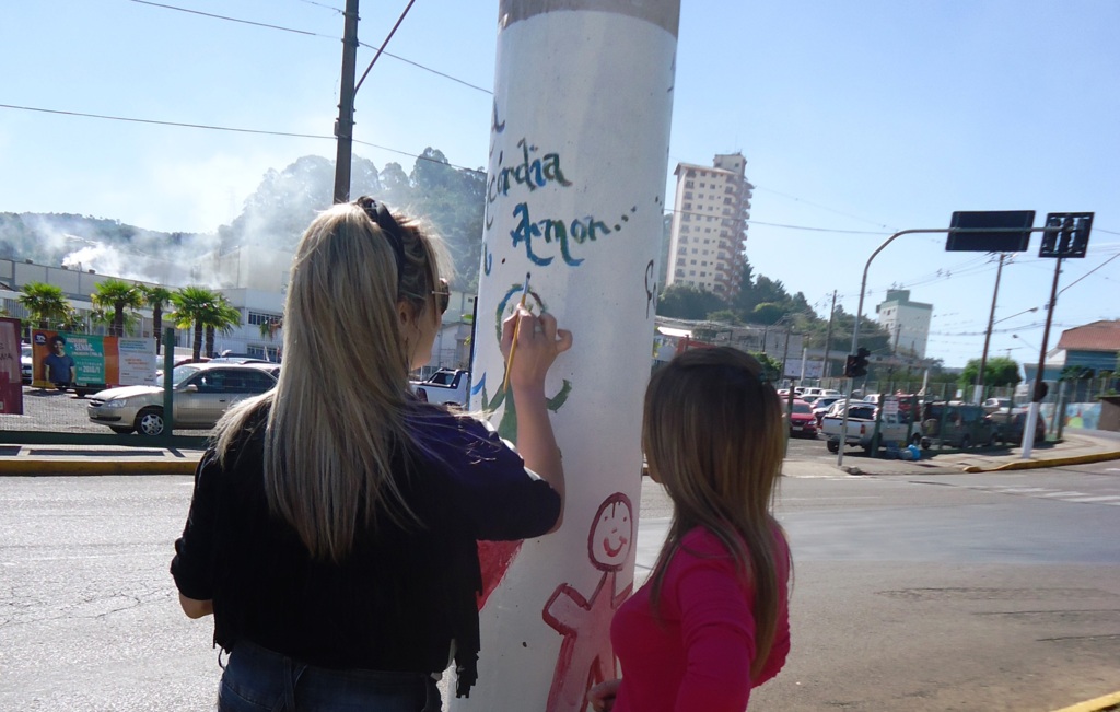 Projeto 'Concórdia em Cores 2016' está embelezando a cidade