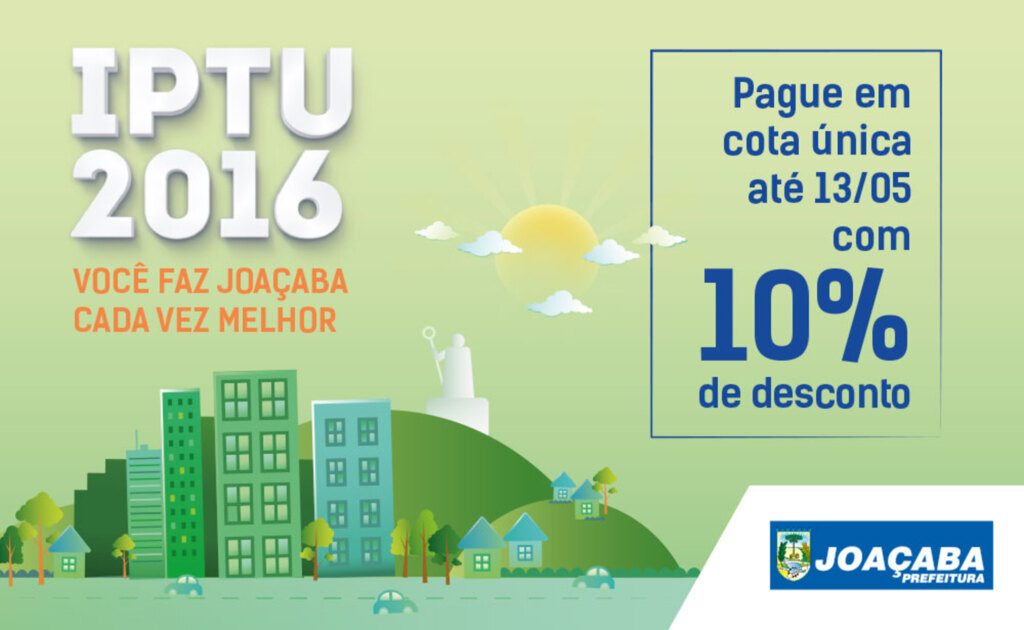  - IPTU 2016