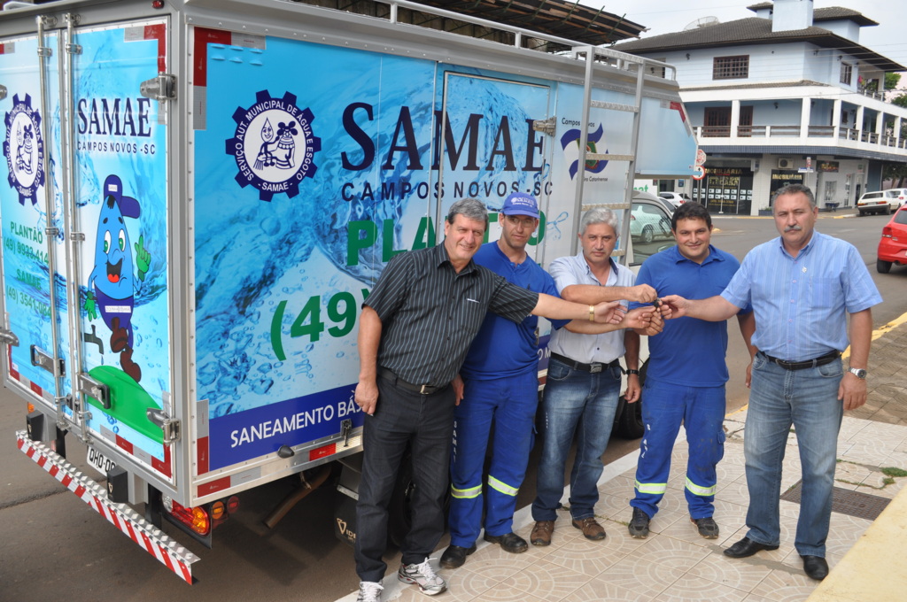 SAMAE de Campos Novos adquire três novos veículos