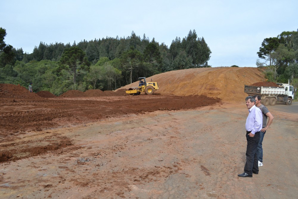 Secretário Regional fez nova vistoria às obras da SC 390